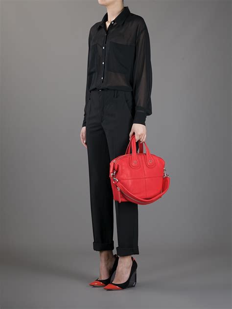 givenchy red nightingale|Givenchy nightingale small.